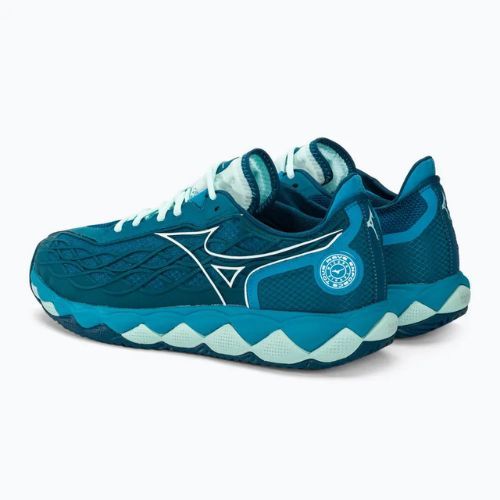 Încălțăminte de tenis pentru bărbați Mizuno Wave Enforce Tour AC moroccan blue/white/bluejay