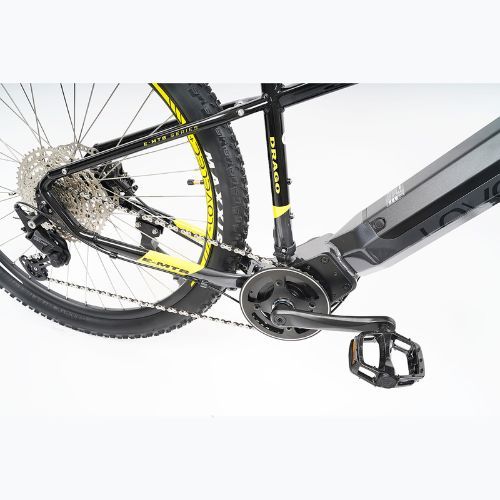 Bicicletă electrică LOVELEC Drago 36V 20Ah 720Wh grey/yellow