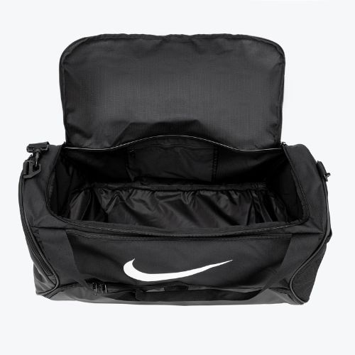 Geantă de antrenament Nike Brasilia 9.5 60 l black/black/white