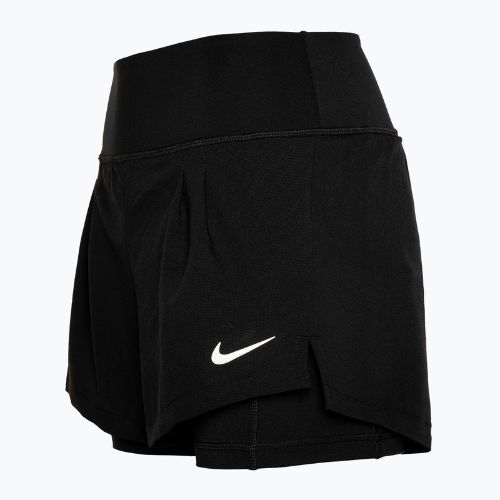 Pantaloni scurți de tenis pentru femei Nike Court Dri-Fit Advantage negru/alb