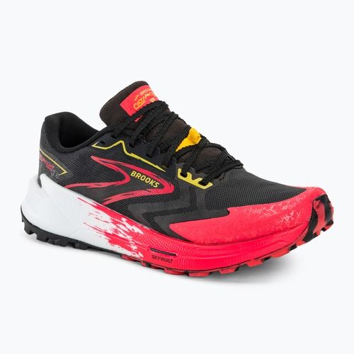 Încălțăminte de alergare pentru femei Brooks Catamount 3 black/diva pink/lemon chrome