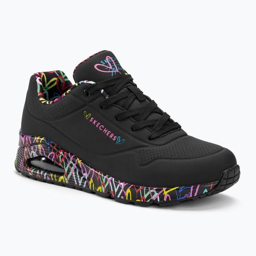Încălțăminte pentru femei SKECHERS Uno Loving Love black