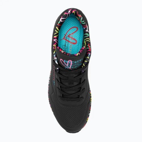 Încălțăminte pentru femei SKECHERS Uno Loving Love black