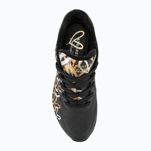 Încălțăminte pentru femei SKECHERS Uno Metallic Love black/metallic