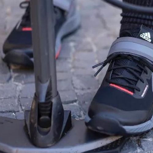 Încălțăminte de ciclism MTB pentru femei adidas FIVE TEN Trailcross Clip In core black/grey three/red