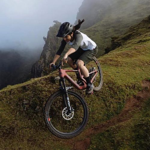 Încălțăminte de ciclism MTB pentru femei adidas FIVE TEN Trailcross Clip In core black/grey three/red