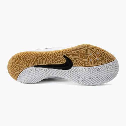 Nike Zoom Hyperace 3 pantofi de volei alb/negru-purpuriu de foton