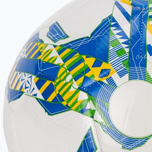 Minge de fotbal PUMA Orbita 6 FanwearCapsule MS puma white/pele yellow/puma green mărime 4