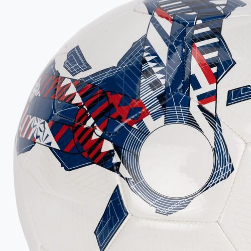 Minge de fotbal PUMA Orbita 6 FanwearCapsule MS puma white/puma team royal/puma red mărime 5