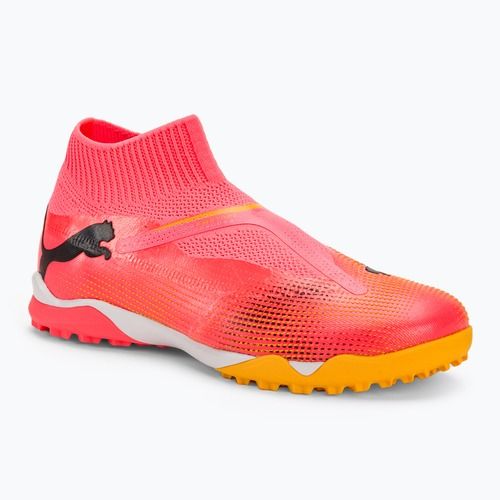Încălțăminte de fotbal PUMA Future 7 Match+ LL TT sunset glow/puma black/sun stream