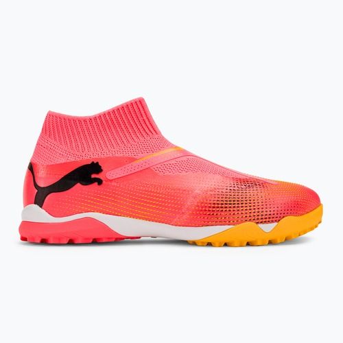 Încălțăminte de fotbal PUMA Future 7 Match+ LL TT sunset glow/puma black/sun stream