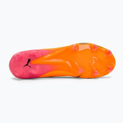 Încălțăminte de fotbal PUMA Ultra Ultimate FG/AG sunset glow/puma black/sun stream