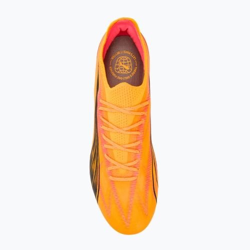 Încălțăminte de fotbal PUMA Ultra Ultimate FG/AG sunset glow/puma black/sun stream