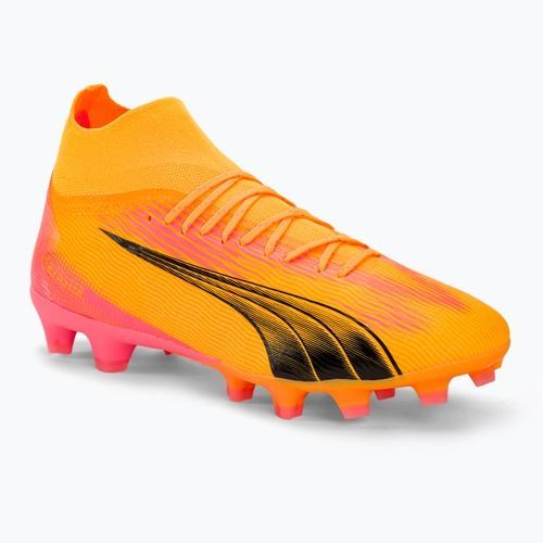 Încălțăminte de fotbal PUMA Ultra Pro FG/AG sunset glow/puma black/sun stream