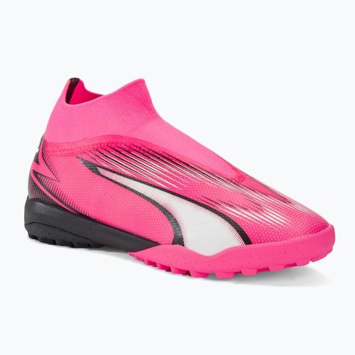 Încălțăminte de fotbal PUMA Ultra Match + LL TT poison pink/puma white/puma black