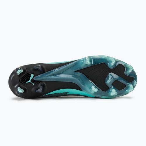 Încălțăminte de fotbal PUMA Ultra Ultimate Rush FG/AG strong gray/puma white/elektro aqua