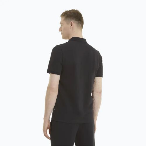 Tricou polo pentru bărbați PUMA Ess Pique Polo puma black/cat