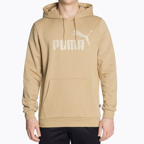 Bluză pentru bărbați PUMA Essentials Big Logo Hoodie FL prairie tan