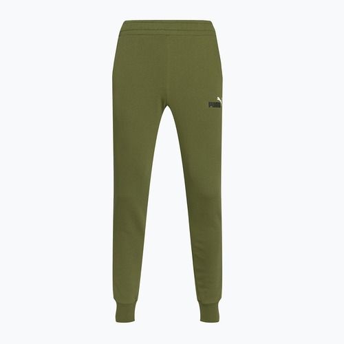 Pantaloni pentru bărbați PUMA Essentials+ 2 Col Logo TR olive green