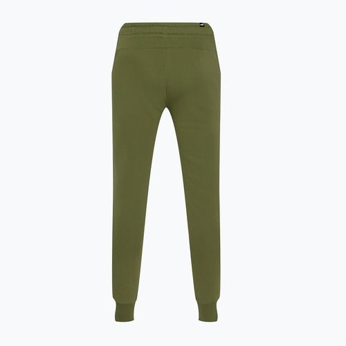 Pantaloni pentru bărbați PUMA Essentials+ 2 Col Logo TR olive green
