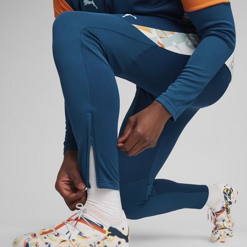 Pantaloni de fotbal pentru bărbați PUMA Neymar JR Creativity Training ocean tropic/hot heat