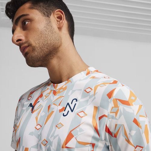 Tricou de fotbal pentru bărbați PUMA Neymar JR Creativity Jersey puma white/hot heat