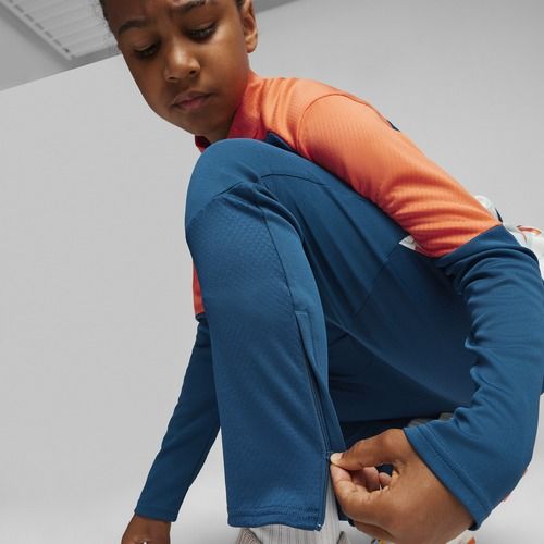 Pantaloni de fotbal pentru copii PUMA Neymar JR Creativity Training ocean tropic/hot heat