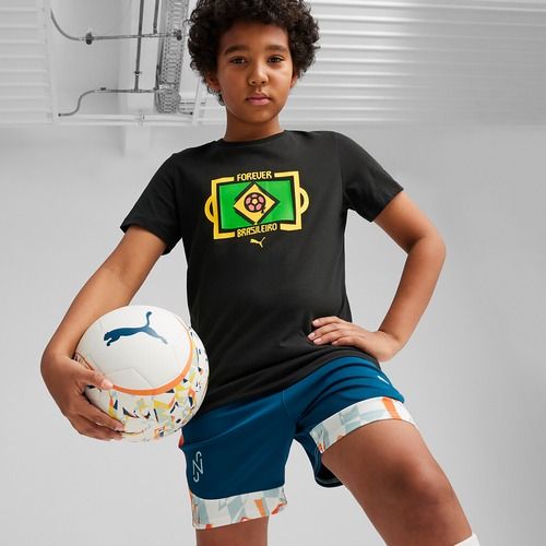 Tricou de fotbal pentru copii PUMA Neymar Jr Tee puma black