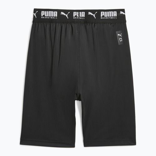 Pantaloni scurți de baschet pentru bărbați PUMA Hoops Team Baselayer puma black