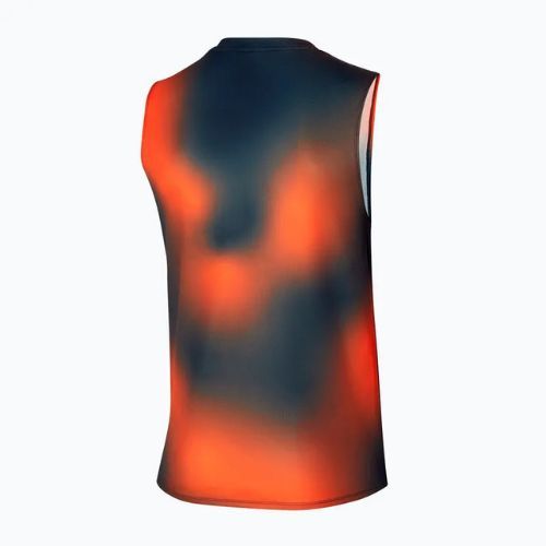 Tank top de alergare pentru bărbațiMizuno Core Graphic nasturtium