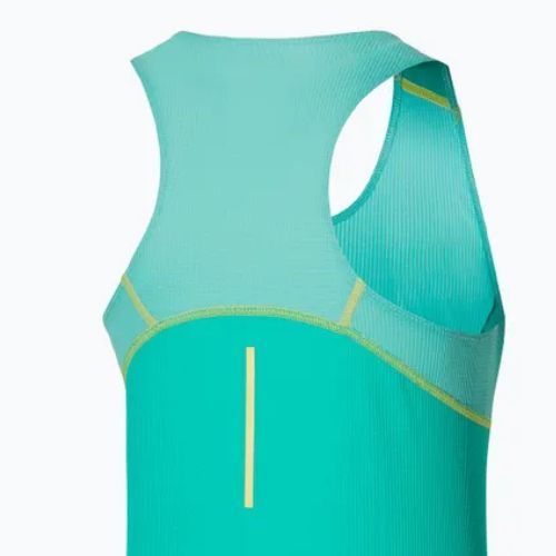 Tank top de alergare pentru femei Mizuno Aero Tank blue turquoise