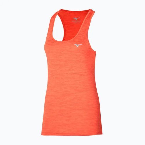 Tank top de alergare pentru femei Mizuno Impulse Core Tank nasturtium