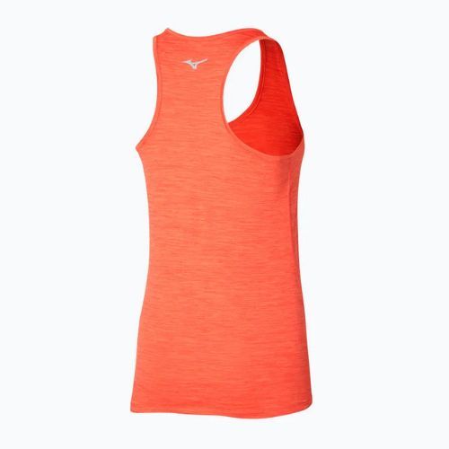 Tank top de alergare pentru femei Mizuno Impulse Core Tank nasturtium