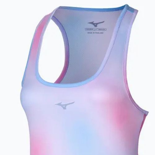 Tank top de alergare pentru femei Mizuno Impulse Core Graphic Tank halogen blue
