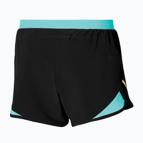 Pantaloni scurți de alergare pentru femei Mizuno Aero 4' black