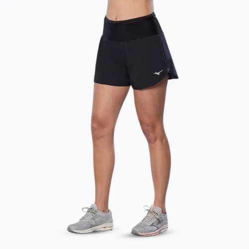 Pantaloni scurți de alergare pentru femei Mizuno Core 5.5 black
