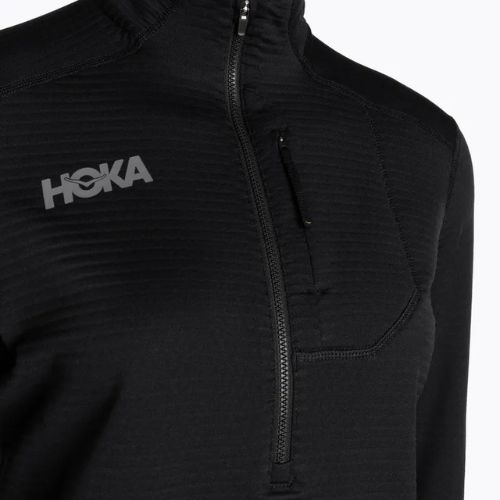 Bluză de alergare pentru femei HOKA 1/2 Zip black
