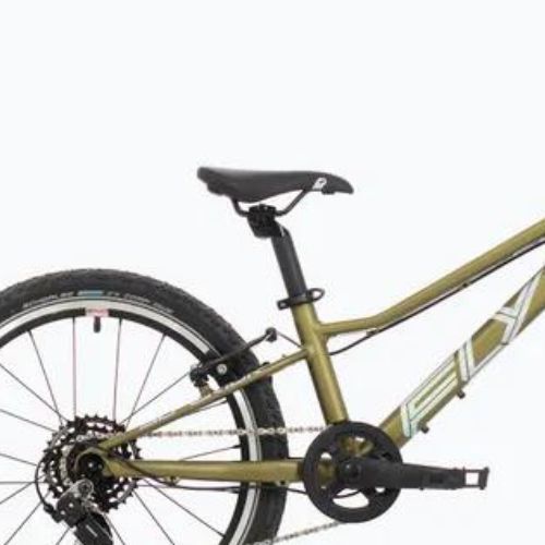 Bicicletă pentru copii Superior F.L.Y. 20 VB matte olive metallic/hologram chrome