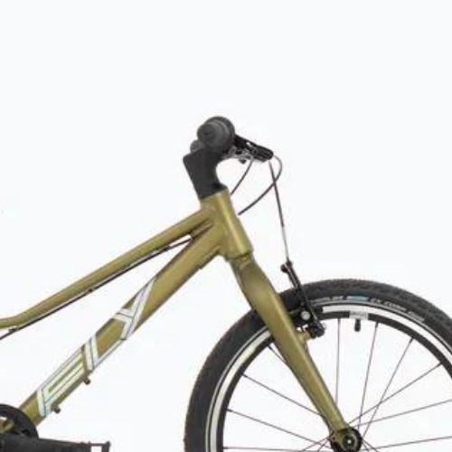 Bicicletă pentru copii Superior F.L.Y. 20 VB matte olive metallic/hologram chrome