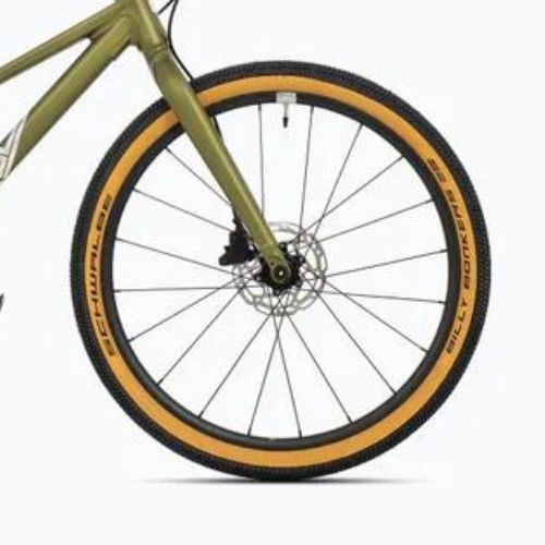 Bicicletă pentru copii Superior F.L.Y. 24 DB matte olive metallic/hologram chrome