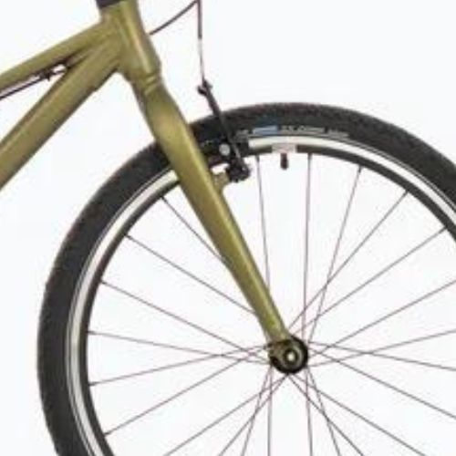 Bicicletă pentru copii Superior F.L.Y. 24 VB matte olive metallic/hologram chrome