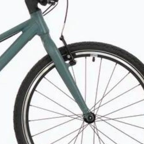 Bicicletă pentru copii Superior F.L.Y. 24 VB matte trooper green/hologram chrome