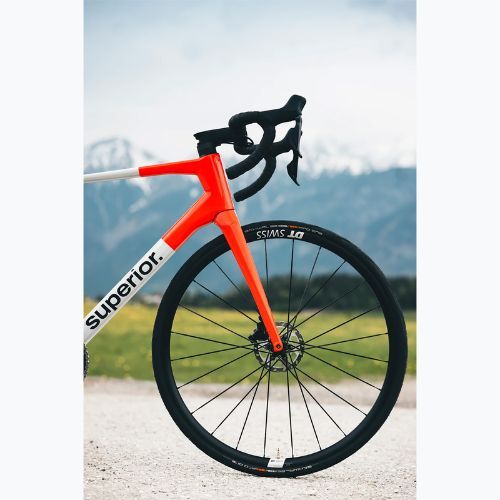 Bicicletă de șosea Superior X-ROAD 9.5 GF gloss grey/orange red