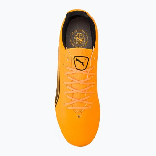 Încălțăminte de fotbal PUMA King Pro Fg/Ag sun stream/puma black/sunset glow