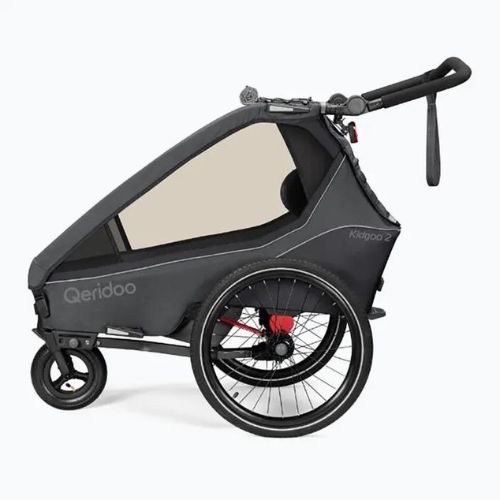 Remorcă de bicicletă Qeridoo Kidgoo 2 dark navy/blue