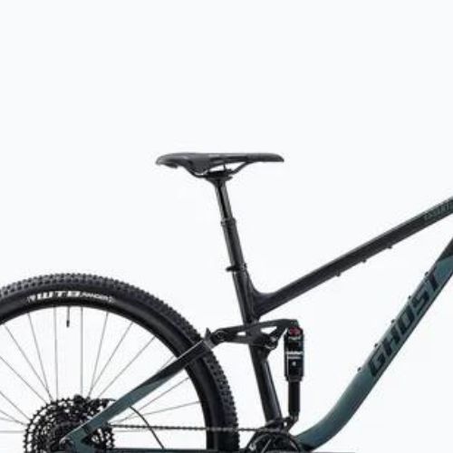 Bicicletă de munte GHOST Kato FS Essential 29 black/metallic green bay matt