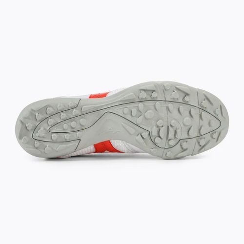 Încălțîminte de fotbal pentru copii Mizuno MRL Sala Club TF Jr white/radiant red