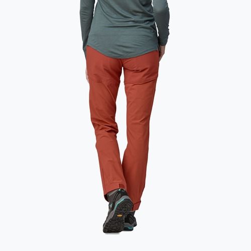 Pantaloni de trekking pentru femei Patagonia Point Peak Trail-Regular mangrove red