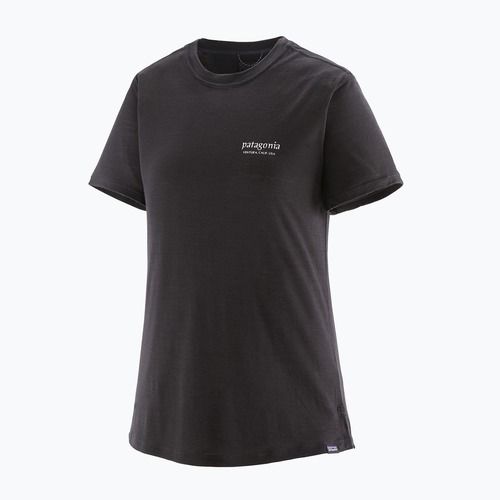 Tricou pentru femei Patagonia Cap Cool Merino Blend Graphic Shirt heritage header/black