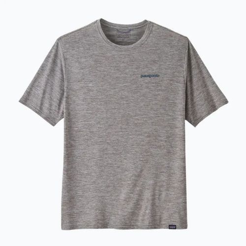 Tricou pentru bărbați Patagonia Cap Cool Daily Graphic Shirt Waters boardshort logo abalone blue/grey